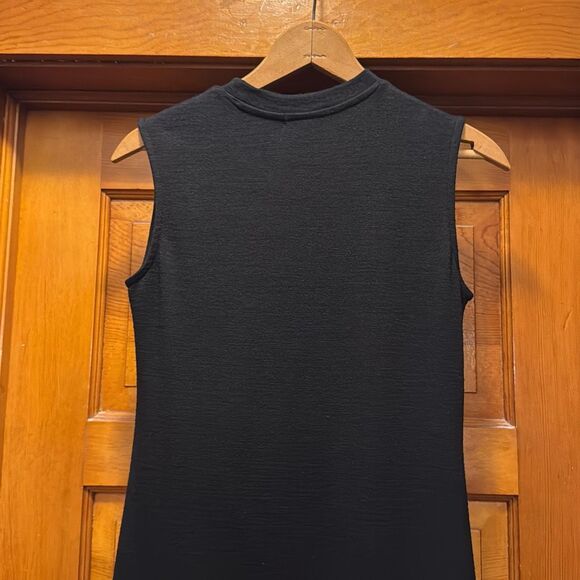 Prologue Black Jersey Knit Sleeveless Midi Dress Women’s Extra Small - Picture 6 of 9